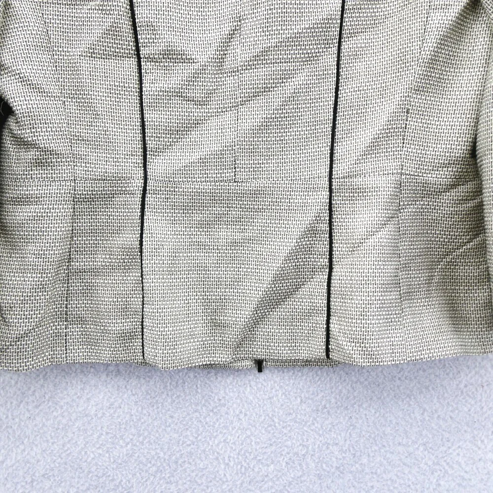 Albert Nipon Womens Size‎ 12 Full Zip Suit Jacket Long Sleeve Professional Work
